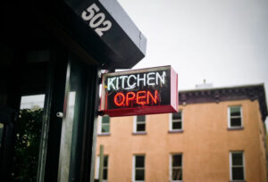 kitchen open
